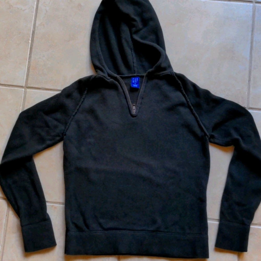 Gap black medium women's hooded sweater